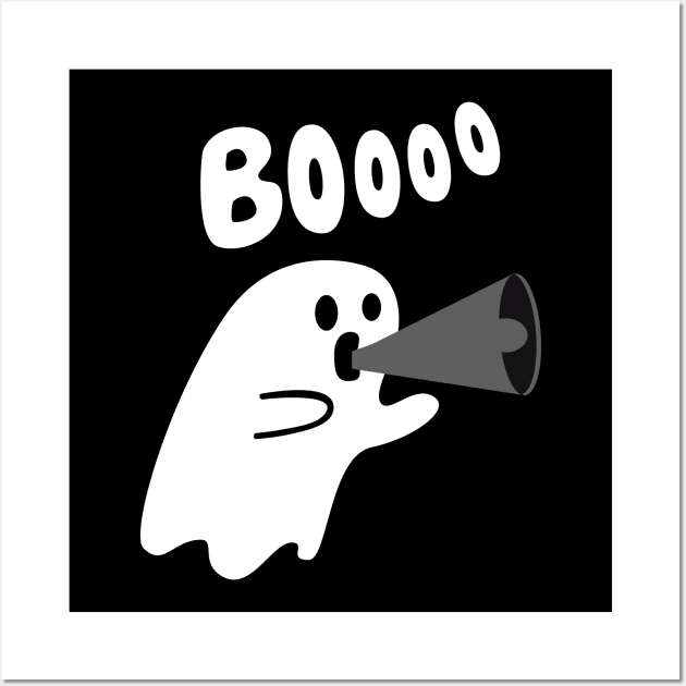 Boo Ghost Halloween Wall Art by G! Zone